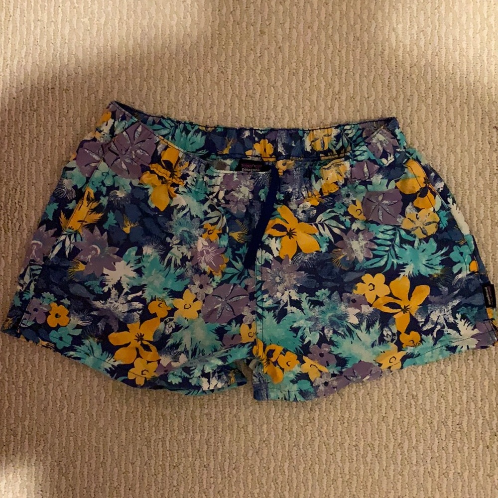 Floral Patagonia Shorts